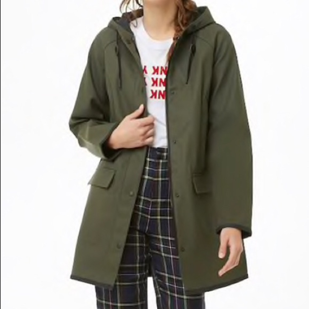 Levi’s Longline Hooded Rain Jacket